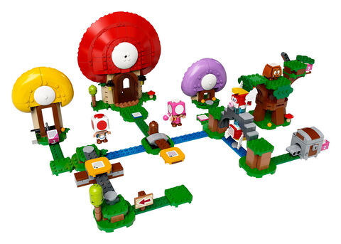 Lego - Mario - 71368 - Ensemble D'extension La Chasse Au Trésor De Toad